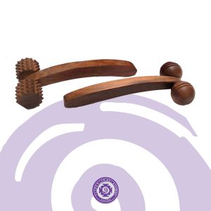 ماساژور صورت چوبی در دو طرح ساده و کاتر