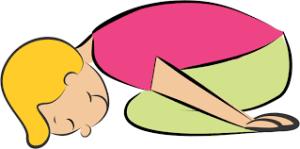 استراحت کودک در یوگا