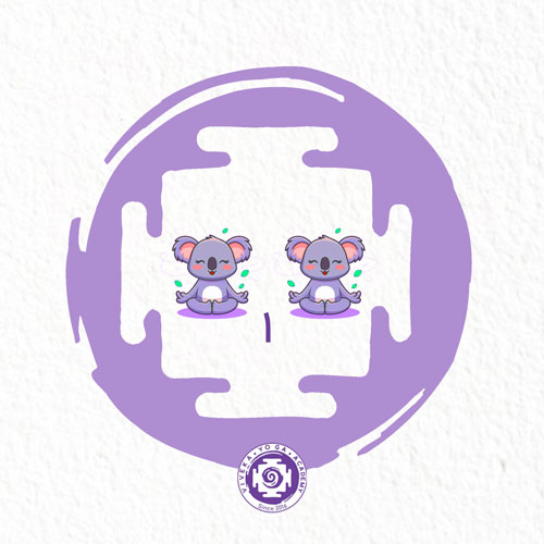 بازی پروانه یوگایی دونفره پشت به پشت